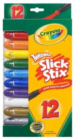 Crayola Twistables 3+ Nontoxic Colored Pencils 12 Ea