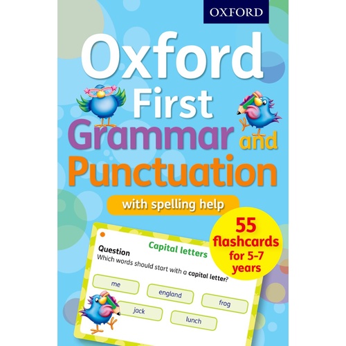 Oxford First Grammar and Punctuation Flashcards (Cards)