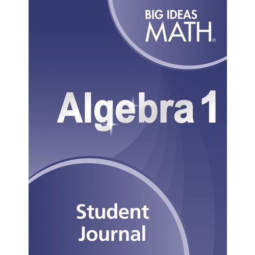 big-ideas-math-algebra-1-student-journal-1-year-cengage-learning
